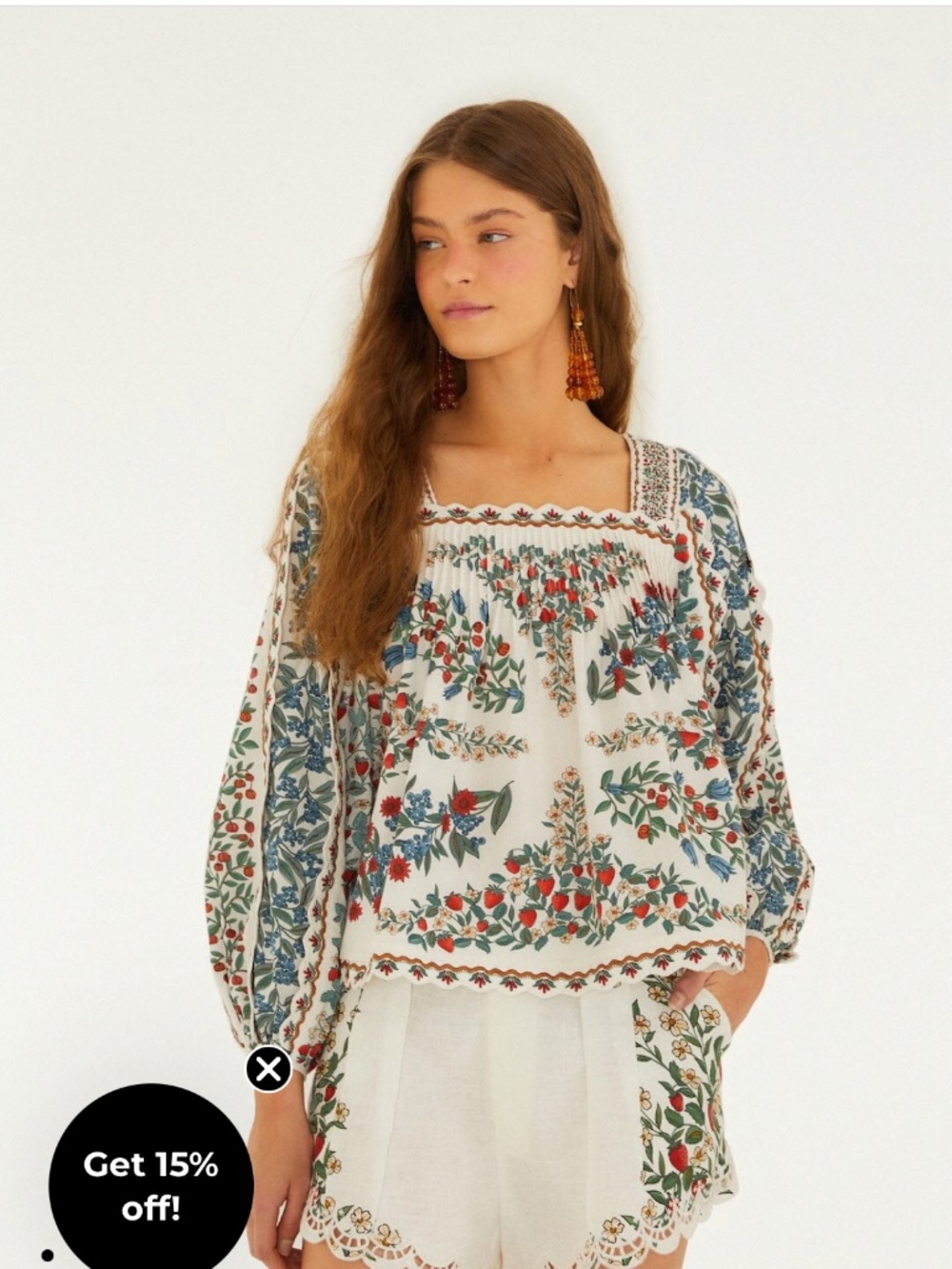 Farm Rio Blouse - Picture 2 of 4